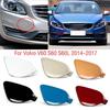 Tapa Ojo de Remolque para Coche Para Volvo V60 S60 S60L 2014 2015 2016 2017 Tapa de Cubierta de Gancho de Remolque del Parachoques Delantero
