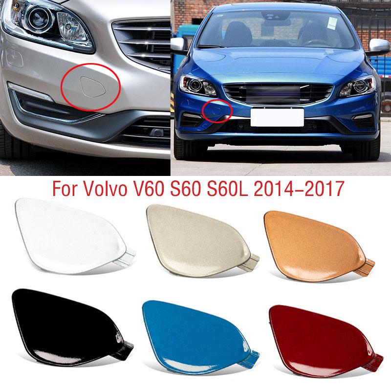 Kryt tažného oka pro přívěs do auta Pro Volvo V60 S60 S60L 2014 2015 2016 2017 Krytka tažného háku předního nárazníku