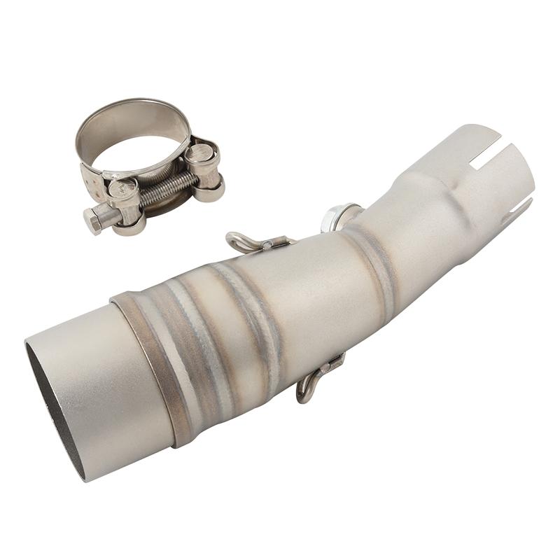 Slip On For Yamaha X MAX XMAX 250 300 XMAX250 XMAX300 2017 - 2022 Motorcycle Exhaust Middle Link Pipe Connecting 51mm Escape