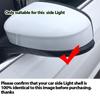 2pcs Dynamic Turn Signal LED Light Side Mirror Indicator For Ford Focus 2 MK2 Focus 3 MK3 3.5 Mondeo MK4 EU
