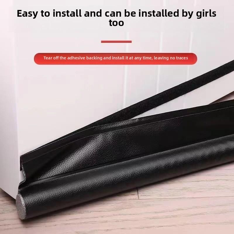 Acoustic Self-adhesive Creative Doorstop Windproof Insect Dustproof Door Bottom Sealing Strip