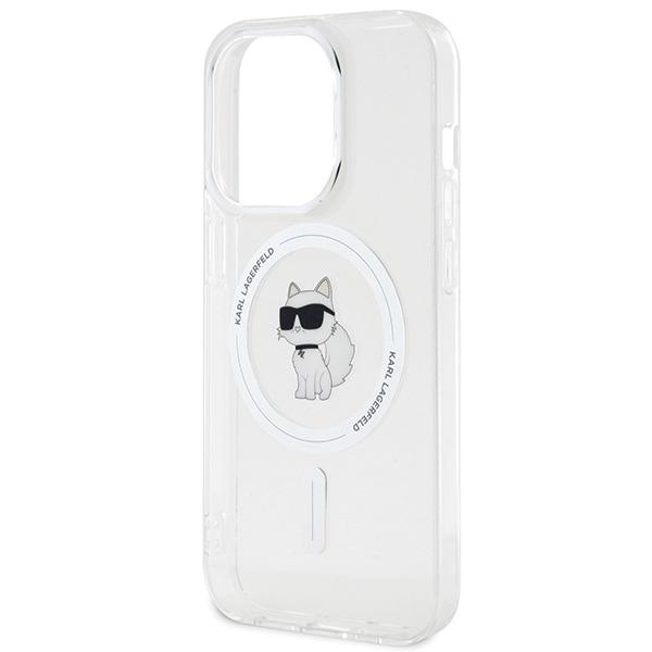 Karl Lagerfeld Klhmp15Lhfccnot Iphone 15Pro 6.1 Transparent Hardcase Iml Choupette Magsafe