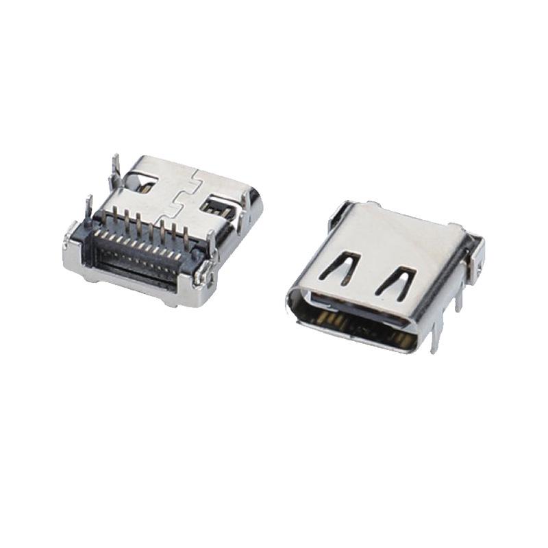 Type-C Female Socket Front Insertion USB 3.1 Connector
