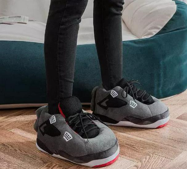 Unisex Plüschfell Winter Hausschuhe mit lustigem Kokosnuss-Design