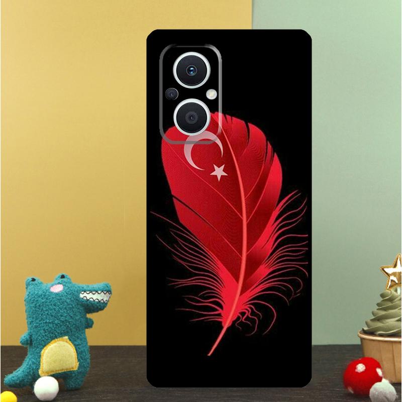 Turkey Turkish Flag Case For OPPO Reno 15 Pro 15F 10 11 12 13 13F 14 14F 8 7 Lite 8T OPPO Find X9 X8 X6 Pro Cover