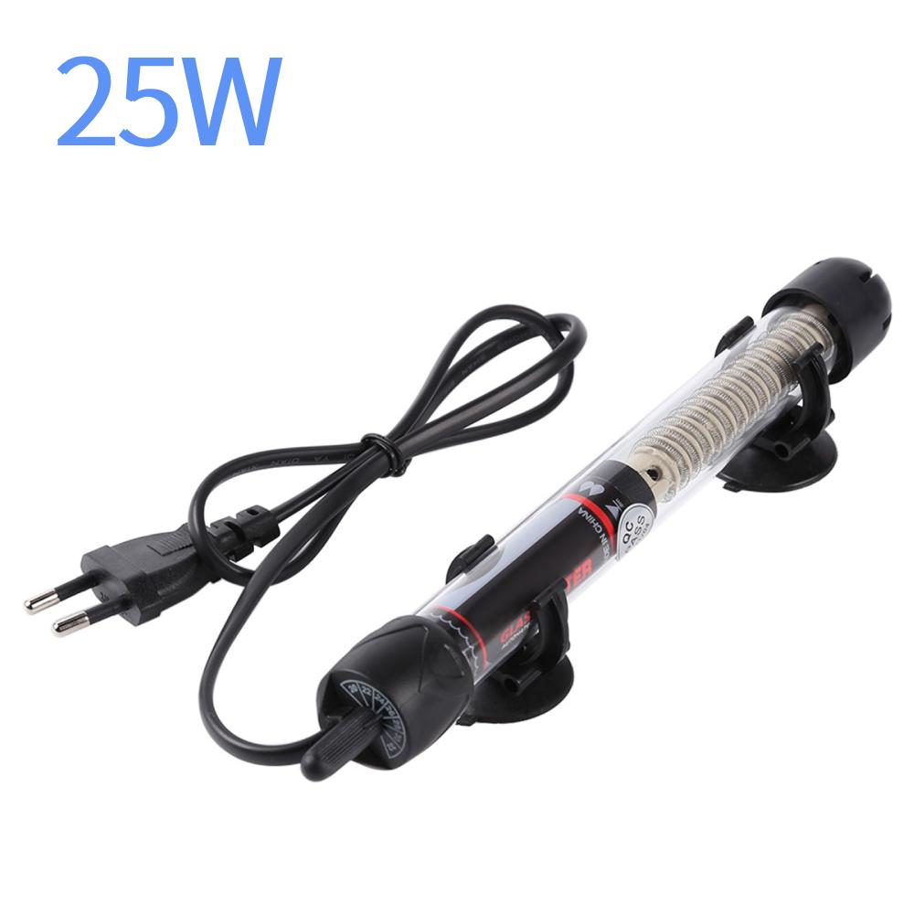 25W/100W/200W/300W Einstellbare Temperatur Thermostat Heizstab Tauchbar Aquarium Fischbecken Wasserheizung Wassererwärmung EU-Stecker