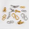 2pcs Multi-Design 304 Stainless Steel Connectors For DIY Unique Bracelet Necklace Jewelry Findings Wholesale Clasp Supplies