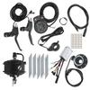Kit di conversione per bicicletta elettrica 36V 250W 20 pollici con controller KT‑900S e contagiri per bici