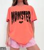 Momster Shirt, Halloween Mama Shirt, Spooky Mama Shirt, Spooky Season, Mom Life Shirt, Halloween Graphic Tee, Cute Mom Shirt, Motherhood Tee