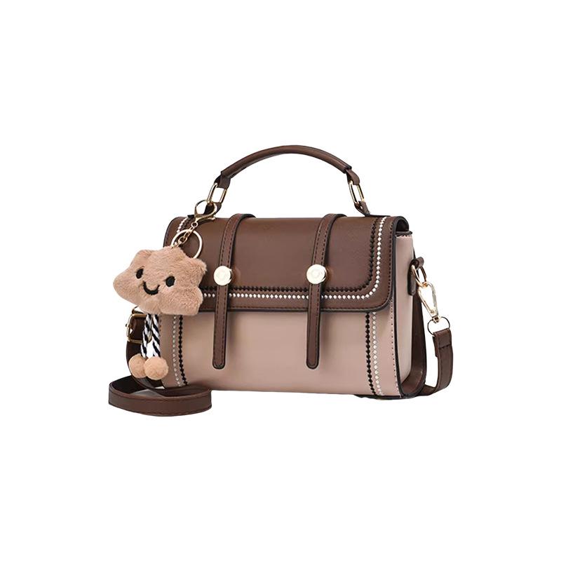 Women's 2026 Color Block Crossbody Bag - Cute, Versatile, and Simple Handbag