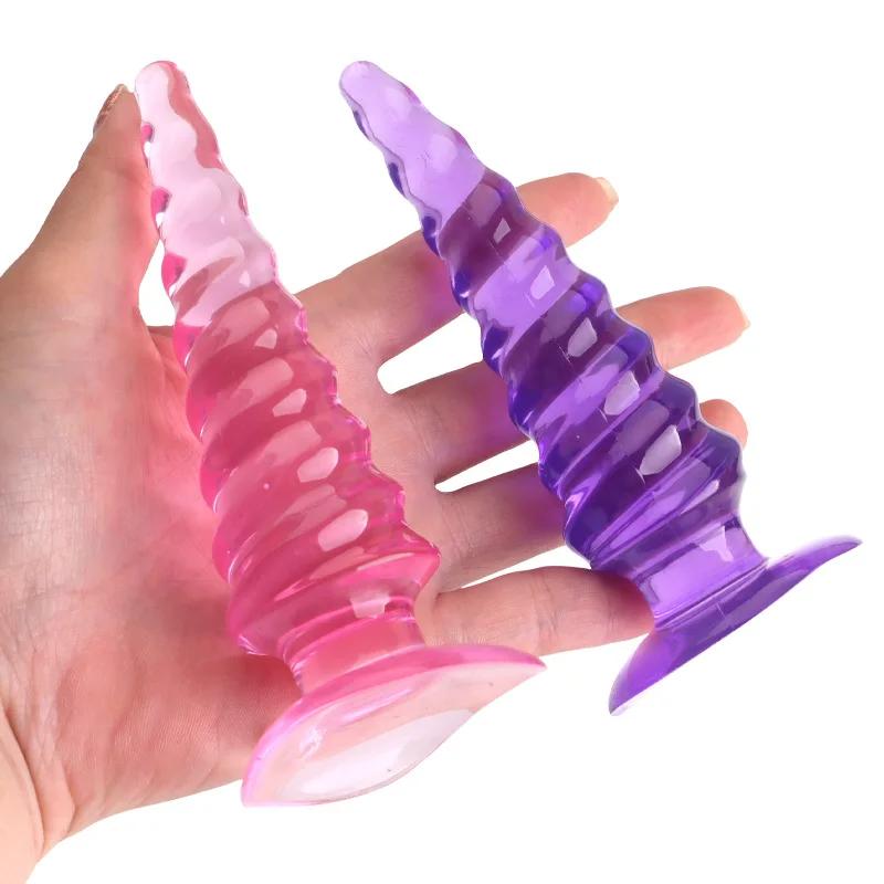 Silicone Butt Plug Dildo Masturbation Anal Plug Vaginal Plug Sex Toys for Women Anal Dilator Toys for Gay Anal  Sexules Toys