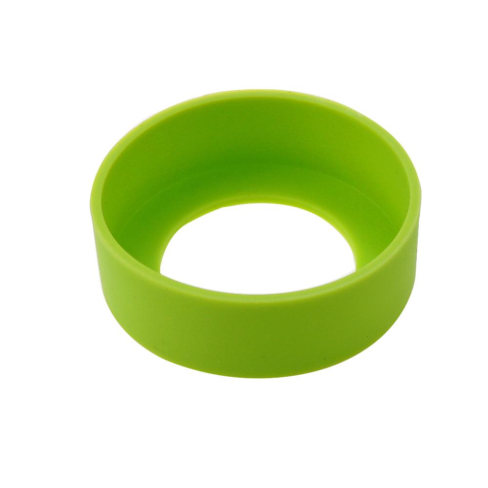 1Pc 6.5CM 28 Solid Color 13.5G Silicone Cup Bottom Cover Water Protective Support Anti Scald Round Odorless Fall Thermostability