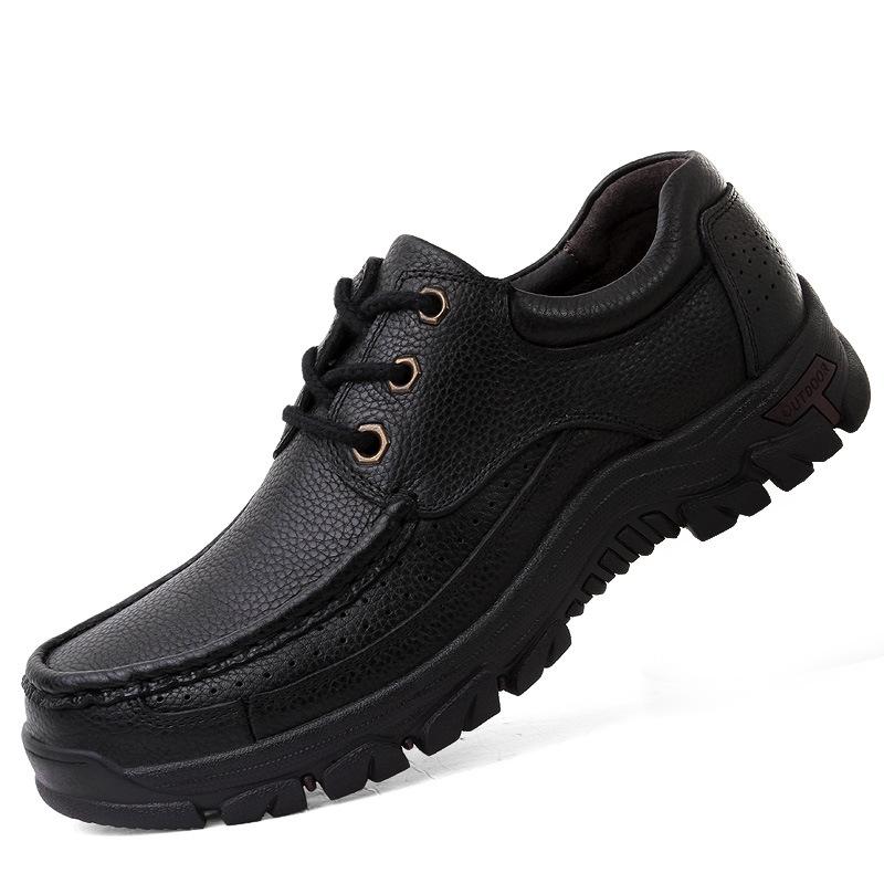 

Мужская обувь зимняя бархатная теплая платформа прилив повседневная обувь обувь для папы обувь для среднего и пожилого возраста удобная 39 чёрный