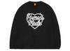 HUMAN MADE HEART L/S T-SHIRT Black