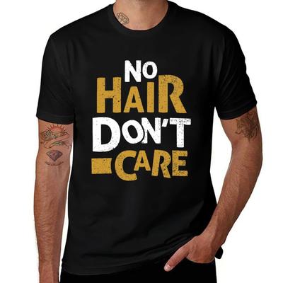 Bald Head Funny Sayings T-Shirt Plus Size All Match Tee Shirt