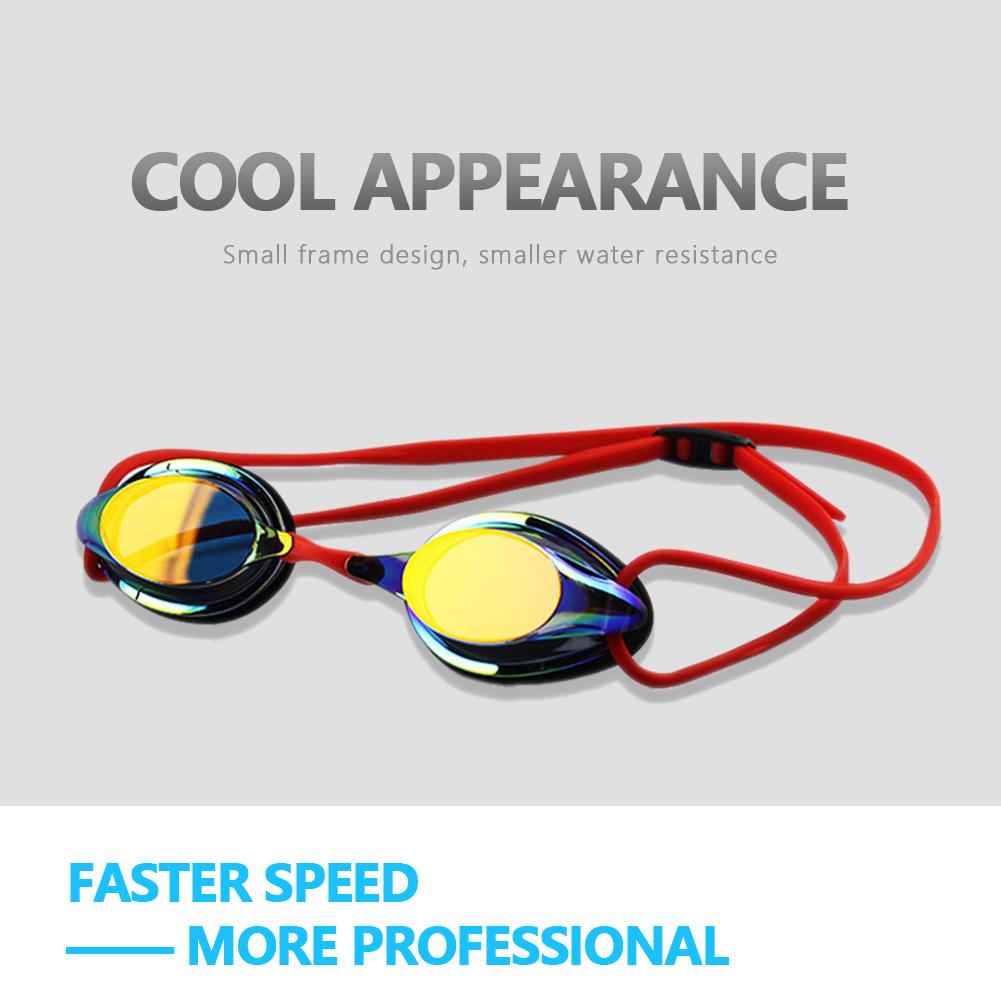 Unisex Sealed Swim Glasses Waterproof Snorkeling Diving Goggles Adjustable Buckle Safe Soft Elastic Antifogging for Water Sports