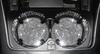 Car Coasters for Drink Rhinestone Set of 2 Holders, Non-Slip, Design, Beautiful, (Silver)