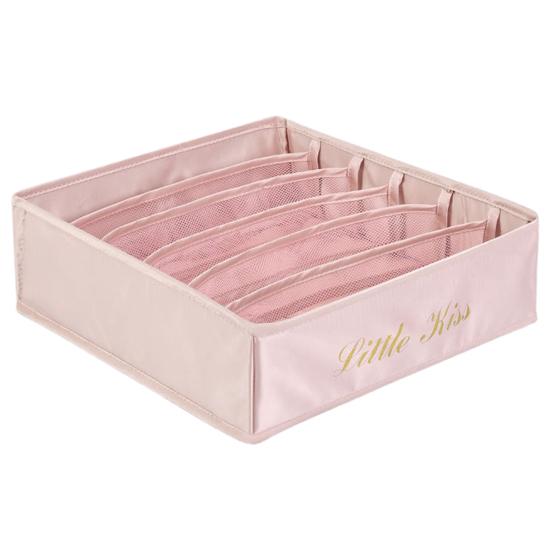 

Органайзер для носков с несколькими отделениями, большая вместительность, тканевый складной разделенный контейнер для одежды, чехол, товары для дома 6 Grid