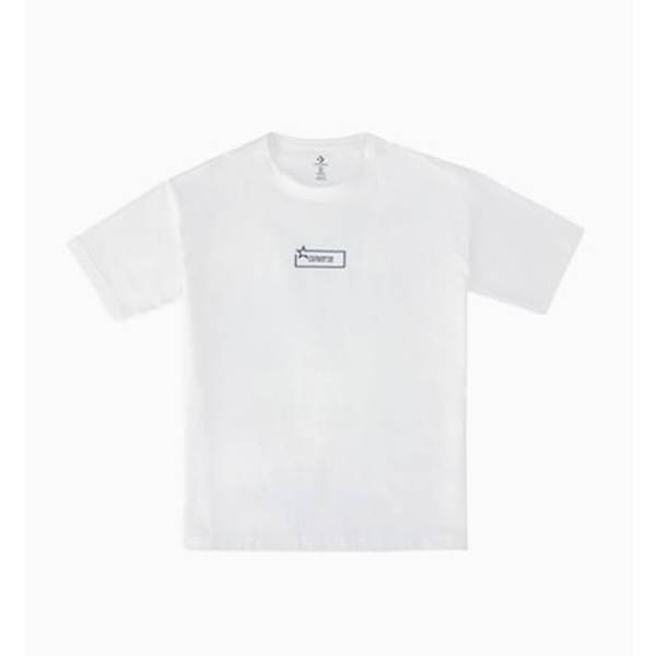 Converse ShorT Sleeve T shirT whiTe Sorona sTar Icon