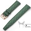 Tropical Silicone Watch Band Quick Release Watch Band 18mm 20mm 22mm Rubber Tropic Smart Watch Strap Waterpfroof Muti-Color