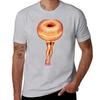 Donut Pin-Up T-Shirt Anime Clothes Plus Sizes Plain White T Shirts Men
