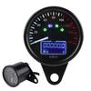 Motorcycle Speedometer Digital Motorcycle Tachometer Speed Gauge LED Odometer Waterproof Tachometer Universal Digital Gauge
