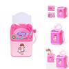 Charming And Practical Mini Electric Washing Machine Dollhouse Toy For Makeup Brush Cleaning
