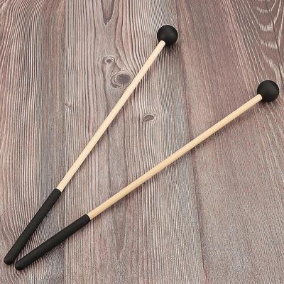 2 bucăți ciocane din lemn Marimba ciocan Gong ciocan Tobe anti-alunecare Percuție
