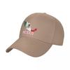 Baseballpet HET ZIT IN MIJN DNA Mexico Vlag Mexicaanse Fans Embleem Coole Fans Wilde Zonneklep Met Klep Verstelbaar Buiten Caps Unisex Dames