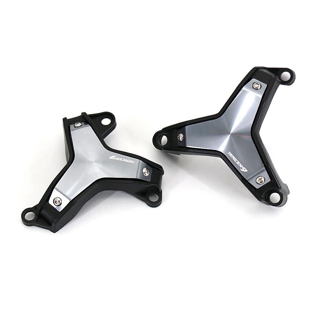 2021 NEW Motorcycle Parts For Yamaha Tracer 9 GT MT-09 MT09 Tracer Side Sliders Engine Guard Protection Crash Pads