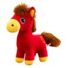 Horse Doll Year of The Horse Symbol PP Cotton Filling Traditional Craftsmanship Zodiac Doll Desk Ornament