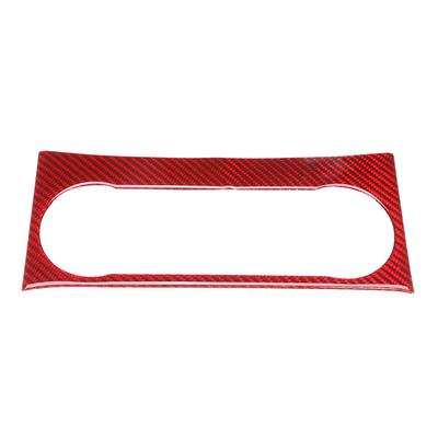Left Hand Drive Carbon Fiber a C Button Control Panel Trim Red Fit for Mercedes Benz C Class W204 11 13