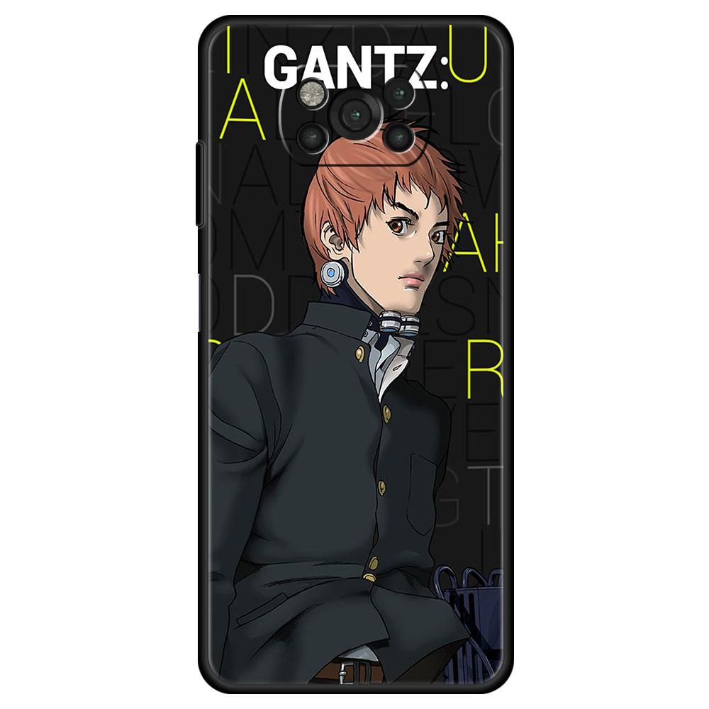 

Чехол для Xiaomi poco x3 pro x3nfc pocox3pro mi 12 12pro 12x 11 lite 11t Funda 11ultra 9t 10t m3 m4 f1 f3, чехол японского аниме Gantz Poco F3