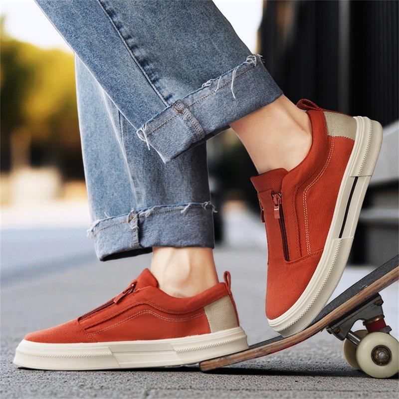 Soft Denim Shoes Student Breathable Casual Street Shoes Fashion Sports Men's Shoes Lazy Canvas Shoes