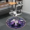 1PC Stained Cats Art Chair Carpet for Office, Indoor Non-Slip Washable Carpet, Soft Comfortable Mat For Office Room yy250930308