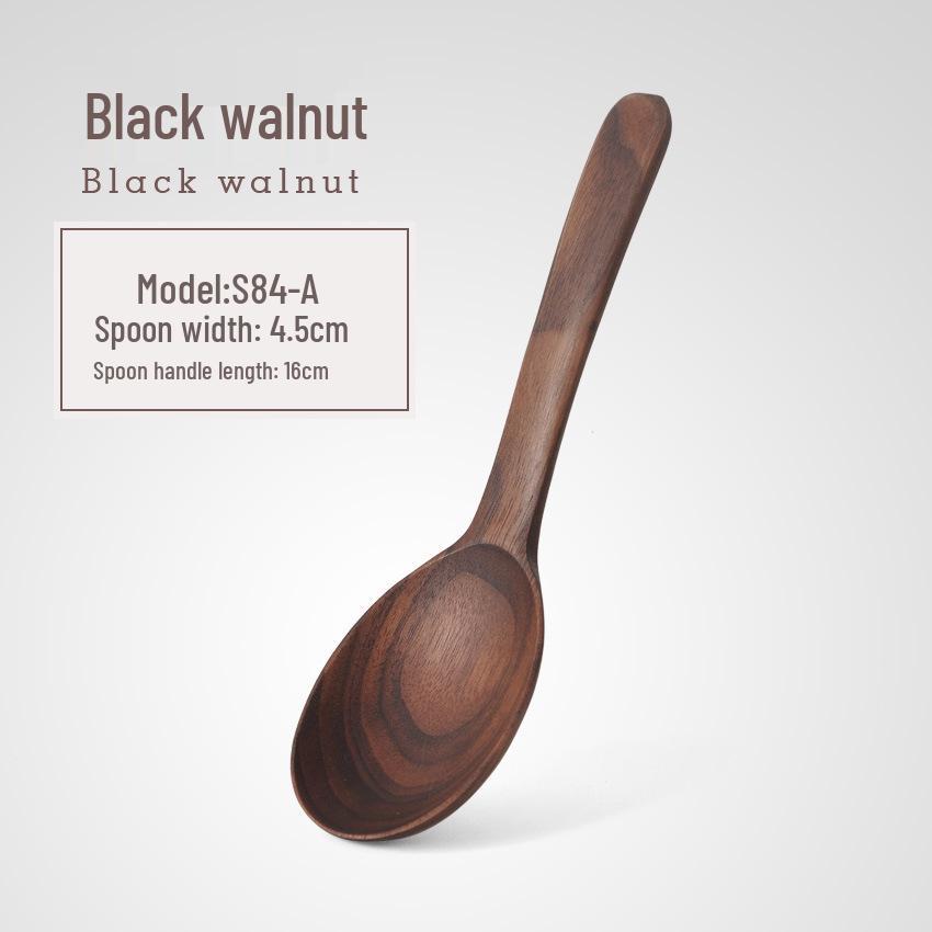 Acacia Wood Salad Bowl - Solid Wood Tableware, Fruit Plate, Dried Fruit, and Grains Bowl
