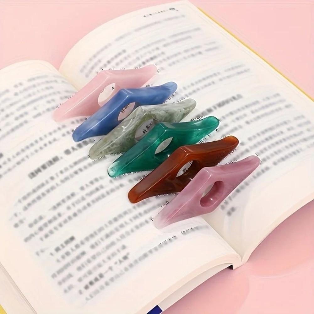 Reading Expander Thumb Book Stand Resin Reading Aid Creative Thumb Book Support  School Supplies