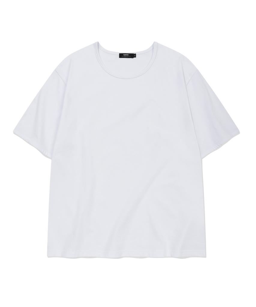 Kaneitei U-Neck Short Sleeves (White)