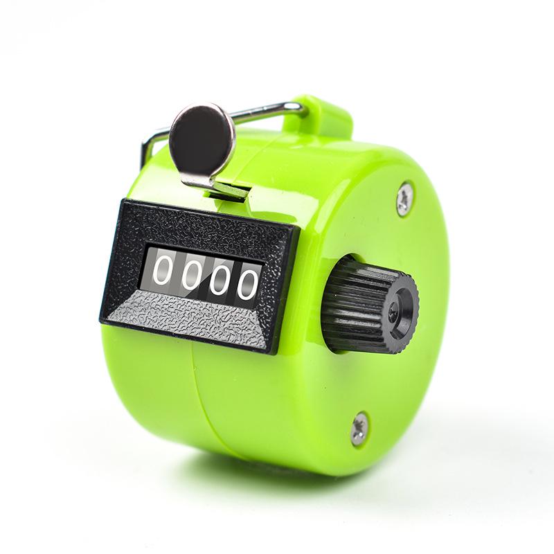 Four-Digit Handheld Metal and Plastic Tally Counter for People Flow Measurement