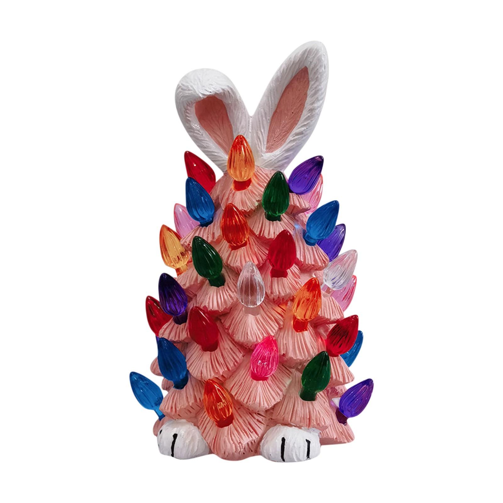 Tree Ornament Resin Ornament Easter Decoration Is Suitable For Indoor Spring Table Decoration