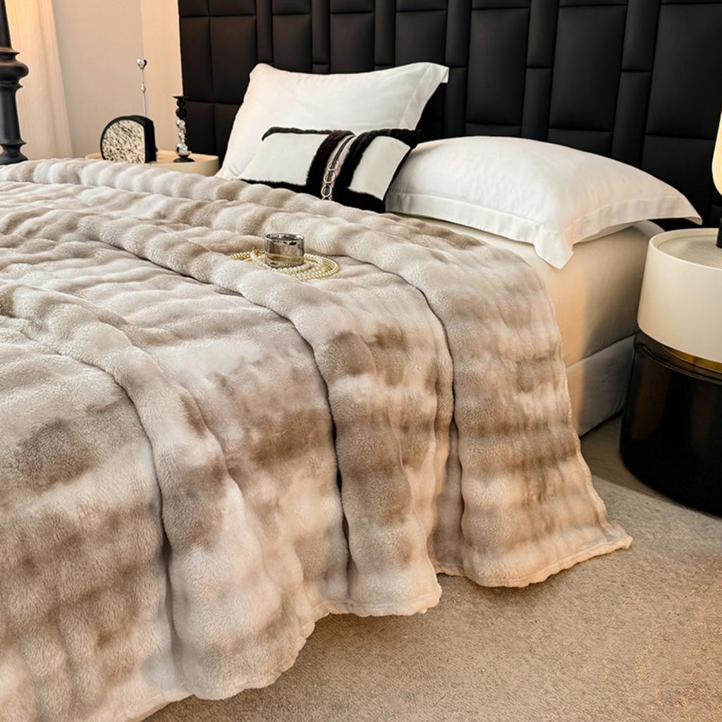 Bubble Velvet Blanket, Thickened Flannel, Coral Velvet Blanket, Office Nap Blanket, Single Air Conditioning Blanket