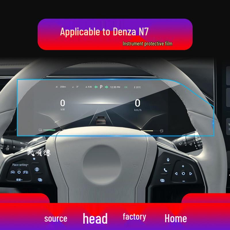 25 Denza N7/N8 Tempered Film Anti-Scratch Screen Protector for Console & Instrument