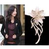 Fashion Flower Brooch For Women Rhinestone Brooch Jewelry Opal Brooch Pins Jewelry Girl Gift
