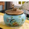 Ceramics Storage Tea Pot Jar Spice Bottle Home Desktop Candy Jars Storage Box Organizer Modern Home Decor