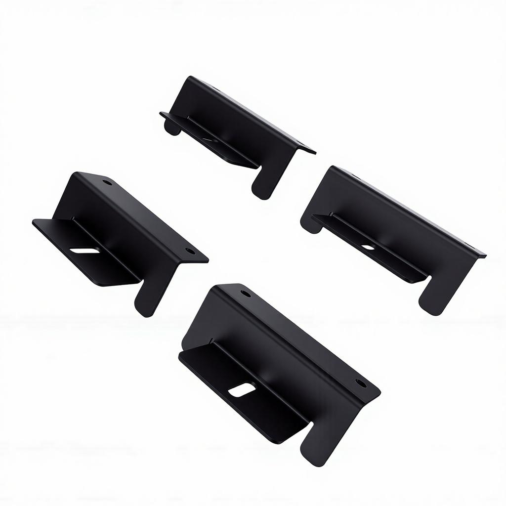 Solar Panel Mounting Z Bracket Kit Anodized Finish Aluminium Alloy Solar Panel Z Bracket Mount Kit for RV Trailer Boat