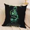 MMegadeths Heavy Metal Band Cushion Cover Silky Short Plush Invisible Zipper Dustproof Sofa Pillow Case For Home Decor