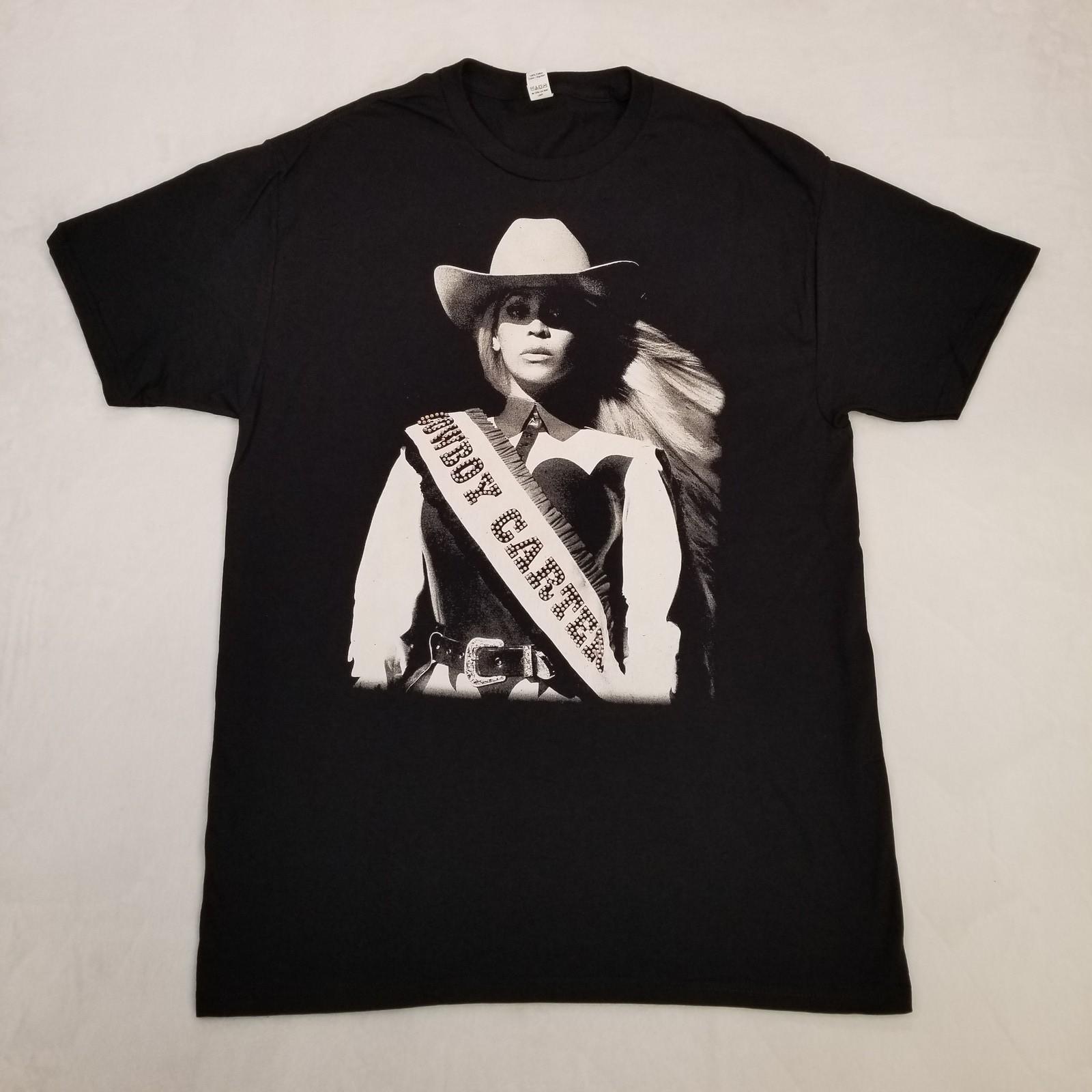 Cowboy Carter Men s Black Beyonce Cowboy Carter Rodeo Graphic Medium Unisex T-Shirt S