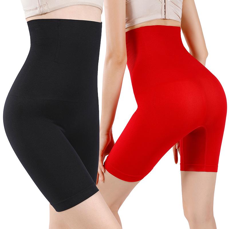 מכנסיים מחטבים מחטבים עם מותן גבוה לנשים במידות גדולות