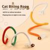 Cat Toys Chew Ropes, Interactive Molar Cotton Chew Rope Toy Teeth Cleaning, Safe Catnip Toys for Cats Rope Chew Toy Pet Supplies