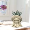 Durable Silicone Mold Exploy Casting Mould Girl Shaped Succulent Planter Molds Clay Molds for DIY Making Resin Flowerpot